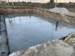 фундамент піжземного резервуару