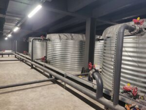Внутрішні резервуари для свинарників і корівників